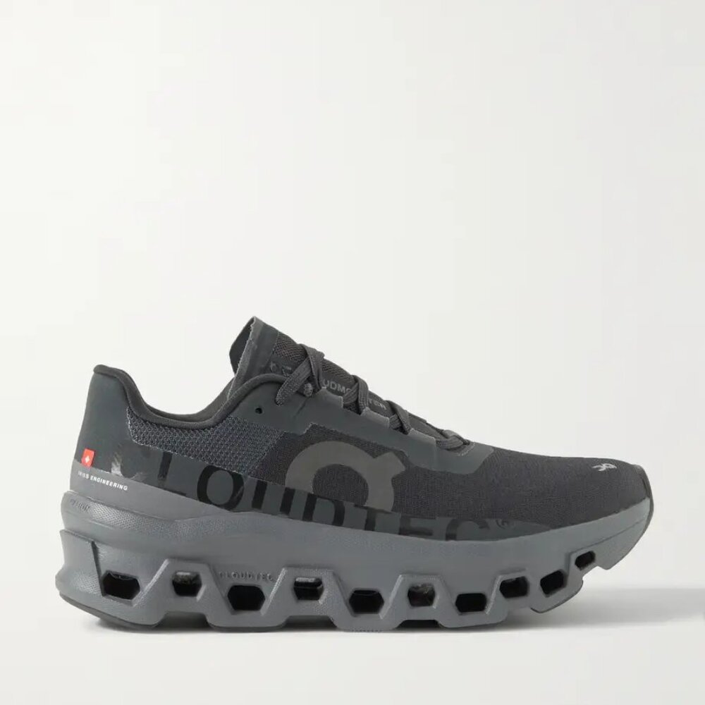 On Cloudmonster Women's Running Black Sneakers Size 10